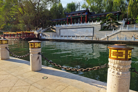 北京南长河万寿寺码头