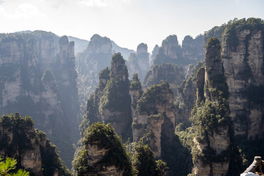 张家界奇峰异石阿凡达