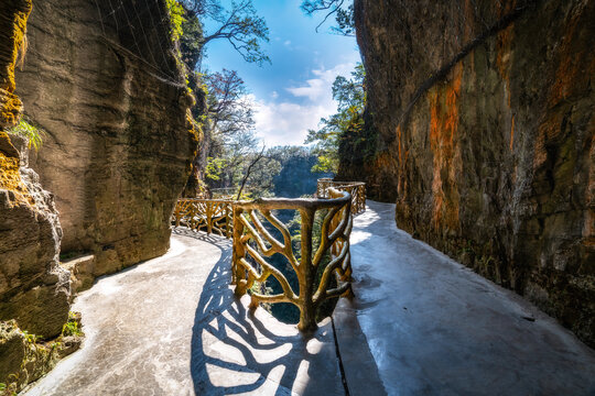 张家界奇峰异石景观