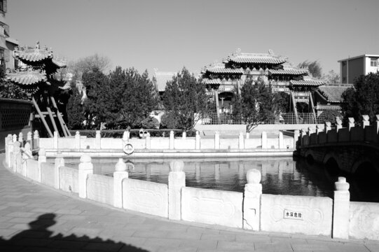 济南文庙老照片