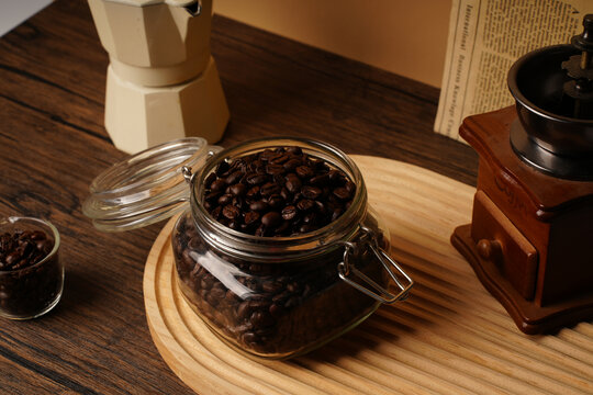 罐装咖啡豆
