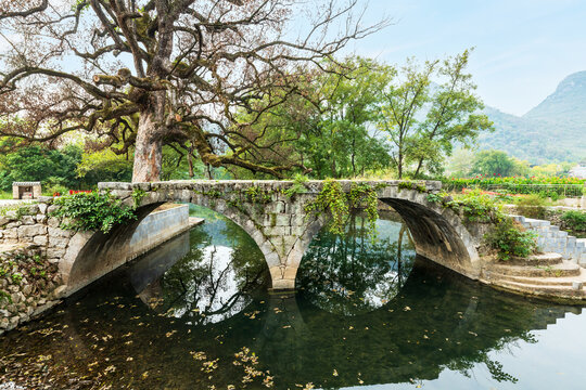 桂林乡村古桥