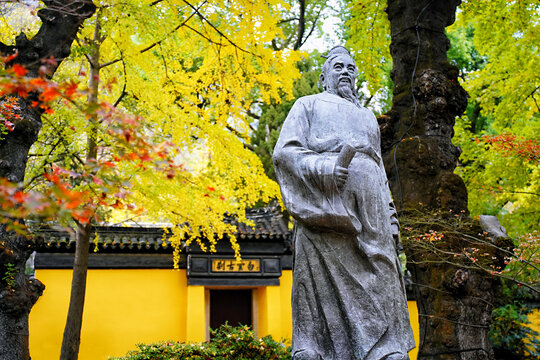 苏州天平山古寺庙