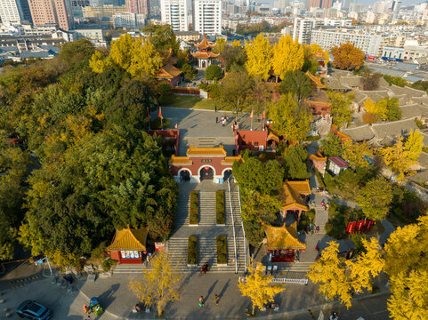 戏马台秋景