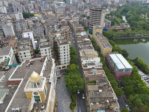 江门台城老城