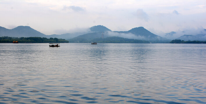 西湖山水