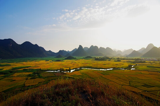 农业乡村田园风景