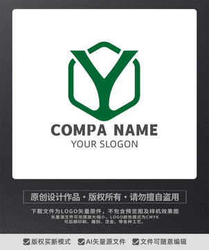 Y字母LOGO标志