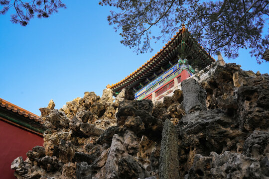 北京故宫博物院御花园