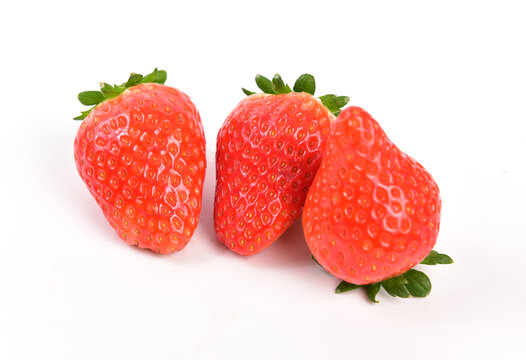 新鲜甜草莓