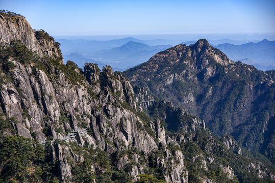 安徽黄山自然风光美景