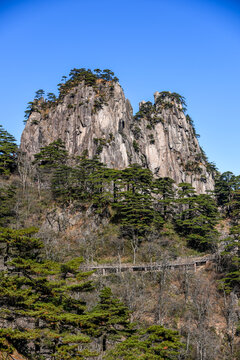 安徽黄山自然风光美景