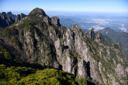 安徽黄山自然风光美景