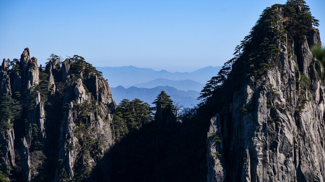 安徽黄山自然风光美景