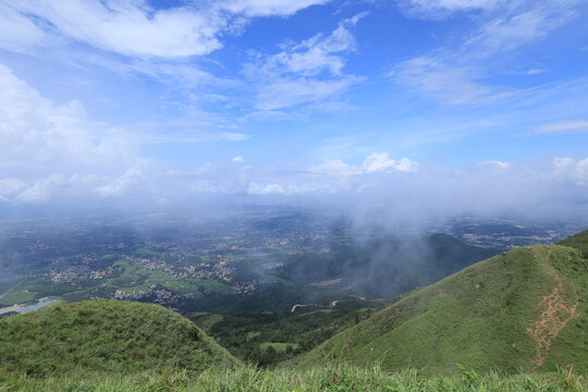 浮山岭山顶风光