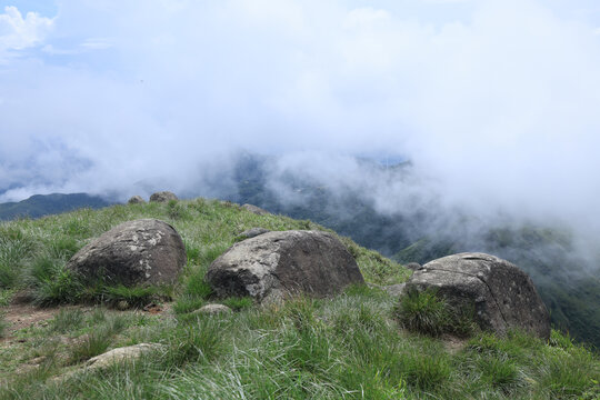 浮山岭山顶风光