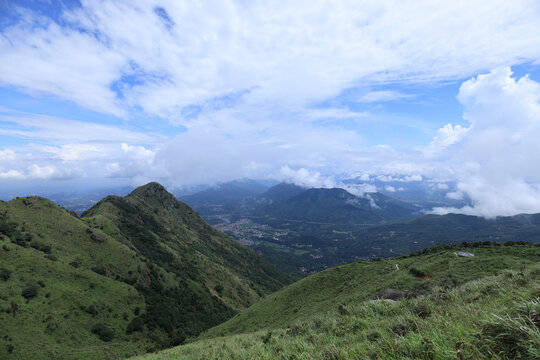 浮山岭山顶风光