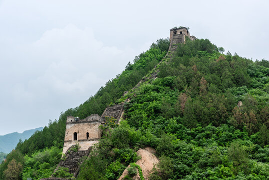 中国北京九眼楼长城自然风光