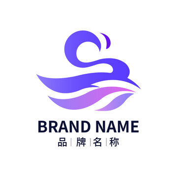 品牌标识LOGO标志天鹅