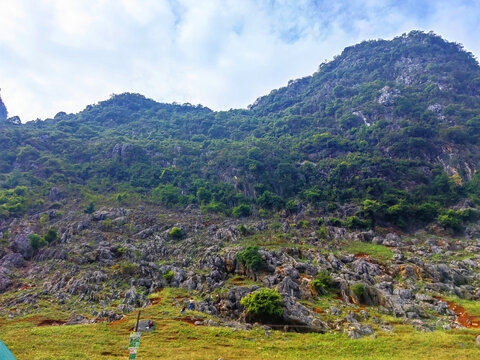 桂林旗山山景