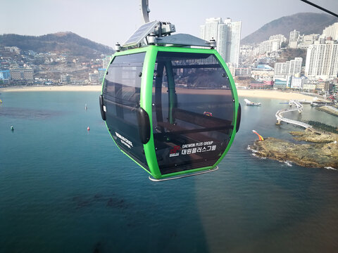 韩国济州岛缆车