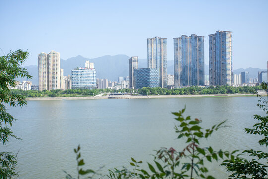 桐庐城市风景