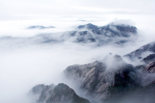 水墨黄山