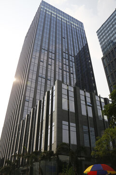 现代城市街景建筑城市风光摄影