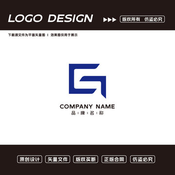 G字母logo标志