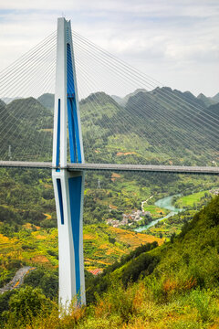 贵州高速公路桥梁平塘特大桥