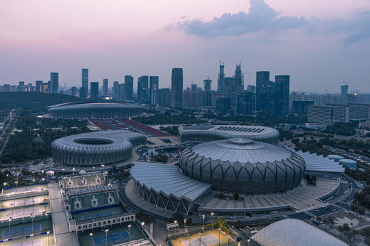 济南奥体中心济南中央商务区