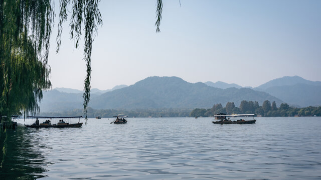 西湖山水