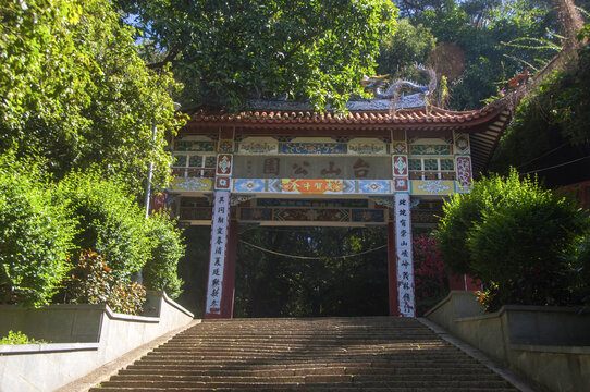 闽清台山公园山门