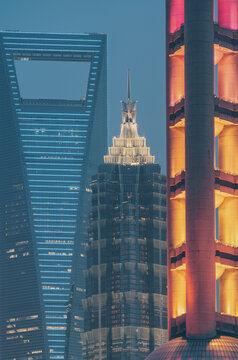 上海市中心超高层建筑