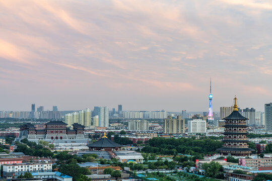 洛阳电视塔应天门天堂明堂