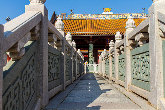 孔庙博物馆状元桥雕栏玉砌