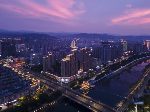 新昌七星新区夜景