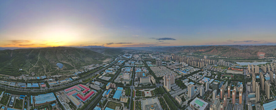 西宁市全景