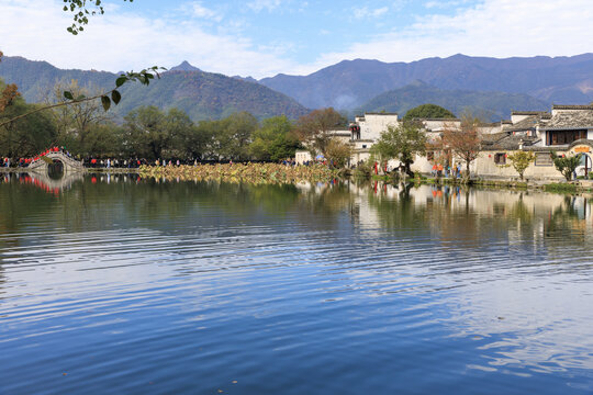 宏村南湖风光