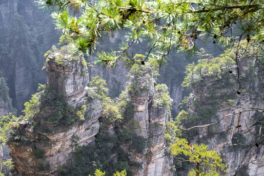 张家界袁家界风景区阿凡达取景地