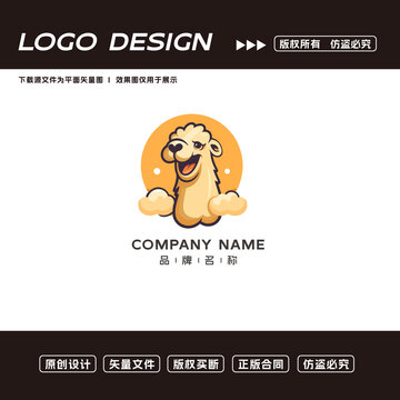 骆驼logo标志