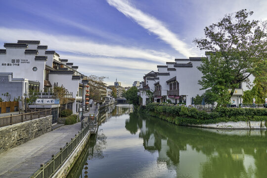 秦淮河两岸风光