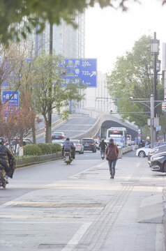 太原市五一路立交桥