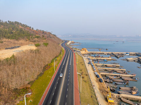 威海荣成青鱼滩彩虹环海路