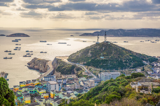 迷人的嵊山岛风景