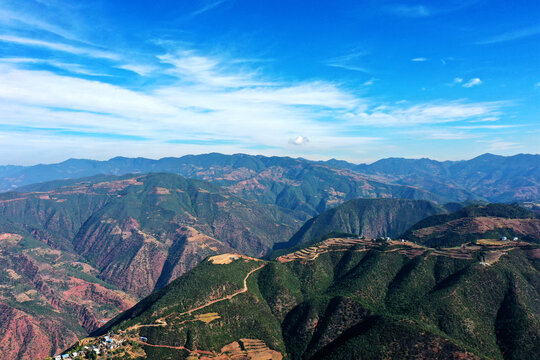 白马山风光