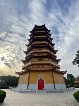 太仓海天禅寺宝塔
