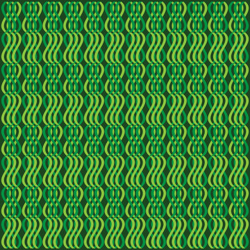 绿色双拼曲线底纹背景花纹