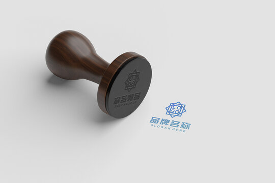 印章标志LOGO样机