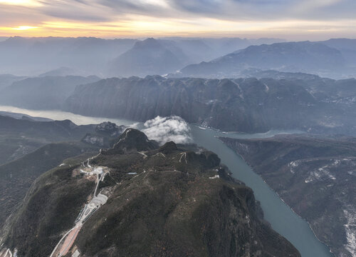 奉节三峡之巅小三峡神女峰